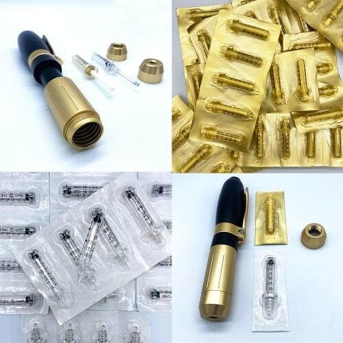 High quality 0.3ML Ampoule head for Tattoo Tip hyaluronic pen High Pressure wrinkle removal water syringe