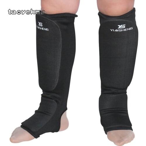 Shin Guards kick boxing protector Sanda taekwondo boxing Leggings Ankle shin protection karate MMA Muay thai shin pads Protector