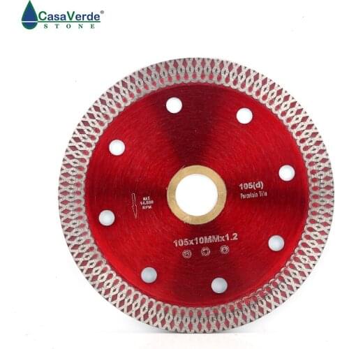 2pc/lot DC-SXCB01 105mm diamond saw blades ceramic grinding disc 4 inch for cutting porcelain tile cutting blade
