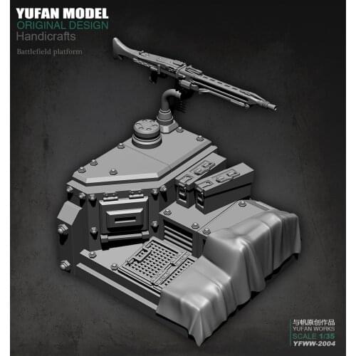 Yufan Model Armor Base Resin Platform Model Accessories Yfww-2004