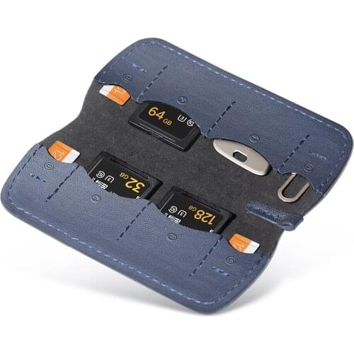 PGYTECH Memory Card Wallet Storage Bag Holder Game Accessories SLR Mirrorless Camera TF Memory Card Storage Carrying Case