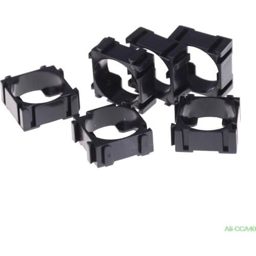 18650 Battery Holder Cylindrical Battery Bracket 18650 Li-ion Cell 1P Holder 18650 Batteries Fixture Diameter 18.5 20pcs/lot