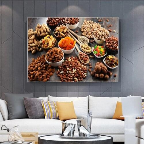 Kitchen Theme Canvas Art Paintings On The Wall Canvas Pictures For Kitchen Room Decor Bread Milk Canvas Posters And Prints