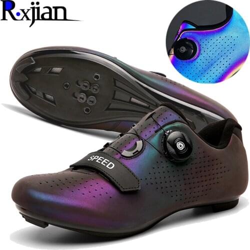 2021 new trend color cycling shoes mountain road rubber sole non-slip wear-resistant breathable SIZE: 36-48