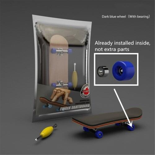 Finger SkateBoard Wooden Fingerboard Toy Professional Stents Finger Skate Set Finger Board Diy Toys for Kids Adult Funny Gift