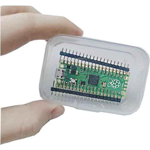 Raspberry Pi Pico Microcontroller Board with storage-box
