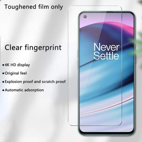 Tempered Glass Film For OnePlus Nord CE Nord 2 5G Full Shockproof Film Protective Cover Anti-scratch Screen Toughened