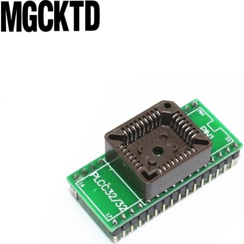 PLCC32 to DIP32 programmer IC adapter socket