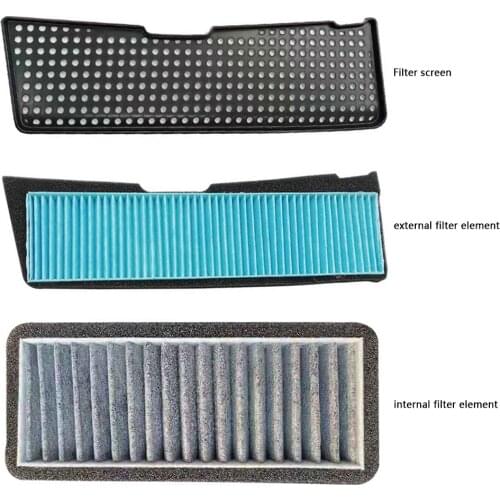 Air Intake Grille Protective Cover Air Filters for Tesla Model 3 2021 Air Conditioner Inlet Filter Replacement Parts Accessories