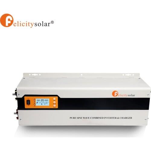 Felicity PV grid pure sine wave 5KVA solar power inverter built in battery charger