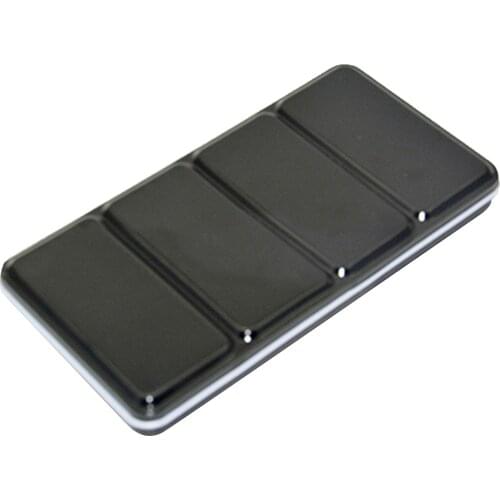 Empty Solid Watercolor Box acuarelas aquarela Case Tin for 48 Colors Artist Drawing Paint Box Palette Painting Supplies