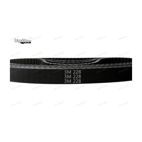 Arc HTD 3M Timing belt C= 228 231 234 237 width 6/9/10/12/15mm Teeth 76 77 78 79 HTD3M synchronous 228-3M 231-3M 234-3M 237-3M