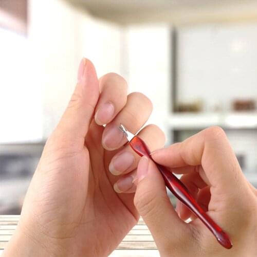 8Pcs Cuticle Remover Knife Fork Pedicure Cuticle Trimmer Remover Pusher Dead Skin Callus Removal Fork Dead Skin Remover Tool