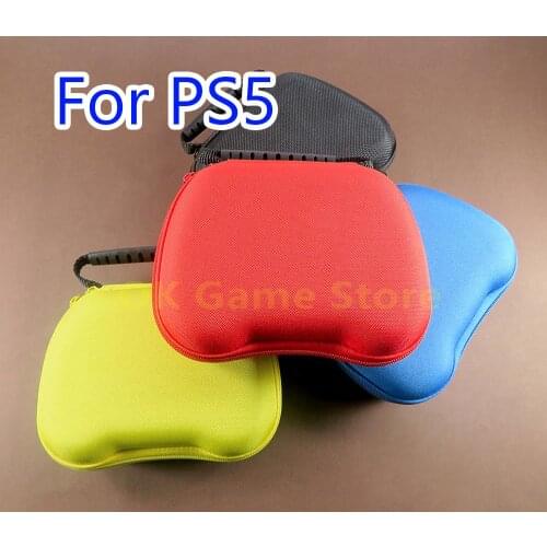 10pcs/lot EVA HandBag Portable Shockproof Carry Case Host Pouch Gamepad Controllers Storage Bags For Sony PS5 Controller Case
