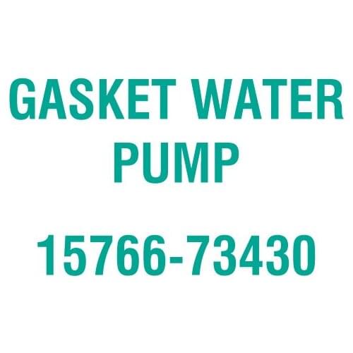 For Kubota 15766-73430 GASKET WATER PUMP