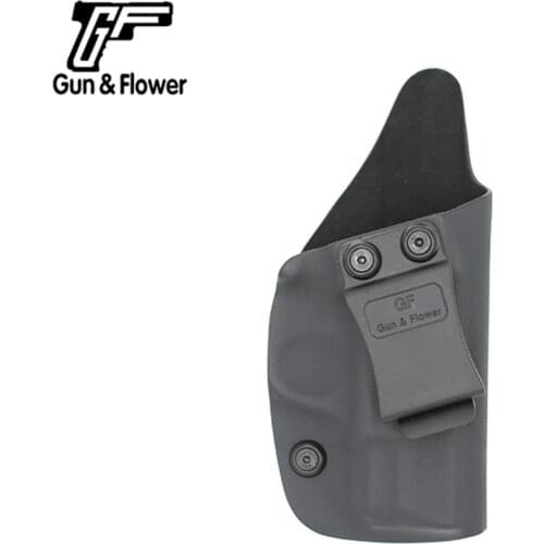 Gunflower IWB Kydex Holster Guns Pouch Accessories Bags with Inside Leather fits S&W M&P Shield