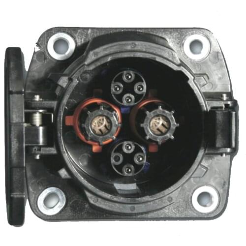 KHONS ev DC charger connector evse charging ccs combo cables63A/125A/200A CHAdeMo inlet socket