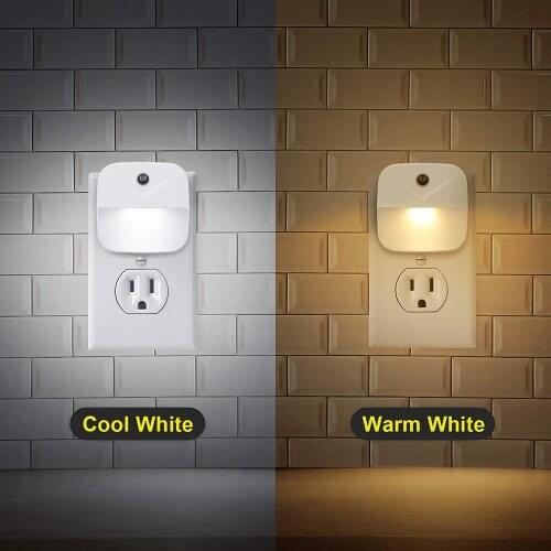 Led Bedroom Decor Smart Night Light With Dusk To Dawn Sensor EU US Plug Nightlight For Children Kid Living Room Bedroom Lighting
