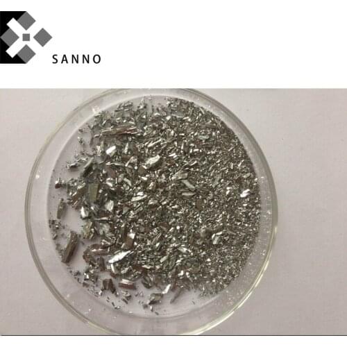 Te metal granule high purity 99.99% tellurium small particle size metal ingots for experimental research