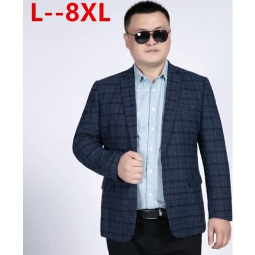 Big plus size 10XL 8XL 6XL 5XL Mens Wedding Suit Male Blazers Slim Fit Suits for Men Costume Business Formal Party Blazer Mens