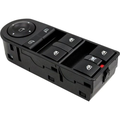 Car Power Window Control Switch Window Lifter Switch for Vauxhall Opel Astra H Zafira 2004-2015 13228699 13228877
