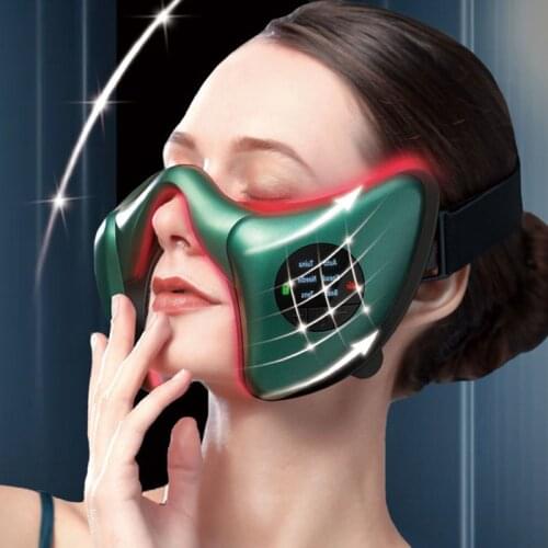 V-shaped Facial Massager Lifting Face-lifting Beauty Instrument Mask for Face Women Jaw Exerciser Beauty Products 9 Functions