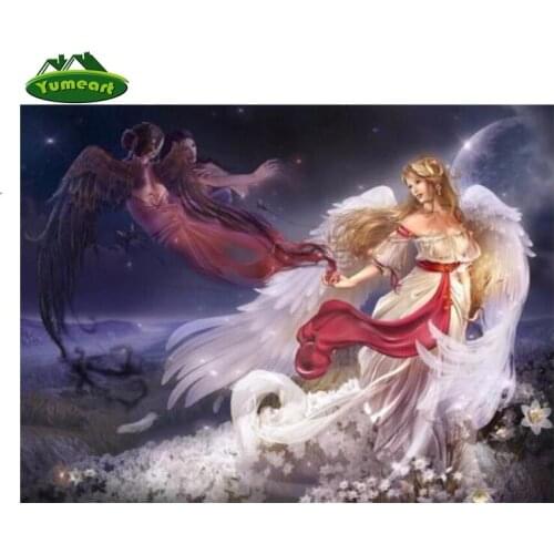 YUMEART Diy Full Round Diamond Embroidery Mosaics Painting Home Decorative Cross Stitch Neeldlework Crafts