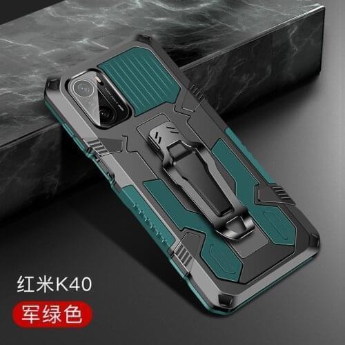 Armor Case For Xiaomi Redmi K40 Pro Plus Case Shockproof Belt Clip Holster Cover For On Redmi K40 pro+ K40pro Coque Funda Capa