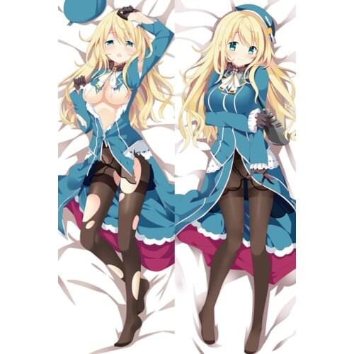 Hot Anime Sexy Pillowcase Kantai Collection Atago decorative Hugging Body Lovely Pillow Case Bedding