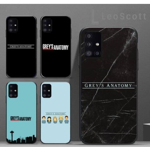 Greys anatomy Phone Case For Samsung A40 A50 A51 A71 A20E A20S S8 S9 S10 S20 Plus note 20 ultra 4G 5G