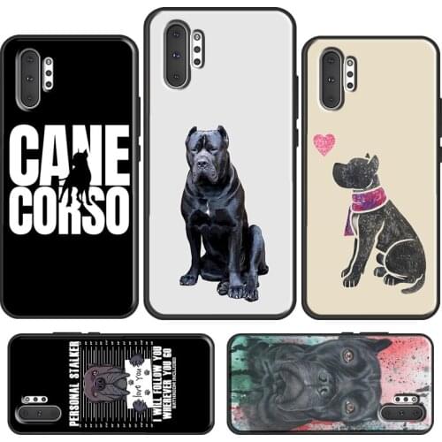 Italian Cane Corso Mastiff Dogs For Samsung Galaxy S21 Ultra S20 FE S10 Plus S8 S9 S10E Phone Case For Note 20 10 9 Cover