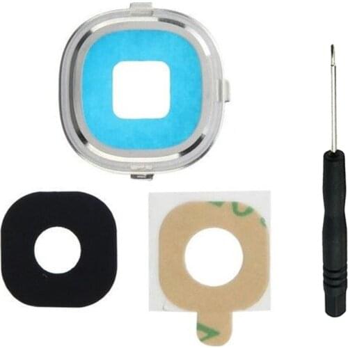 For Samsung Galaxy S4 I9500 I9505 I337 I545 L720 R970 M919 Telephone Housing Back Camera Protective Glass Lens With Tool