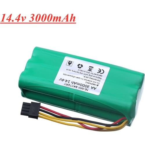 14.4V 3000MAH Ni-MH Battery for Ecovacs Deebot Deepoo X600 ZN605 ZN606 ZN609 Redmond Vacuum Cleaner Robot