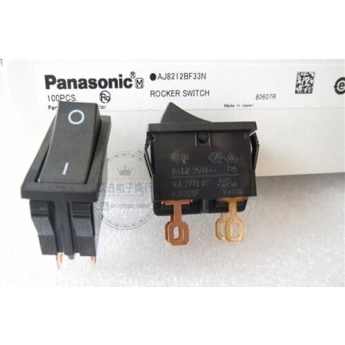 Original new 100% AJ8212BF power supply rocker switch 16A current 4pin 2 gear