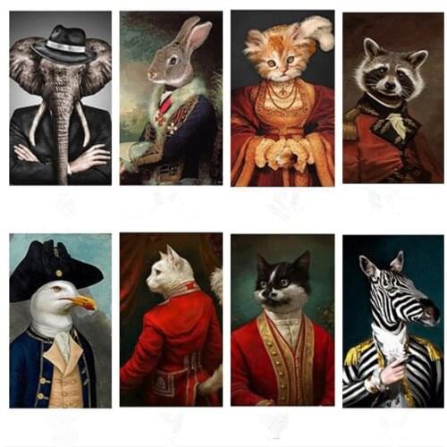 Full Diamond Embroidery Rabbit Cat Animal Diamond Painting Diamond Inlaid Diamond Mosaic DIY Room Decoration