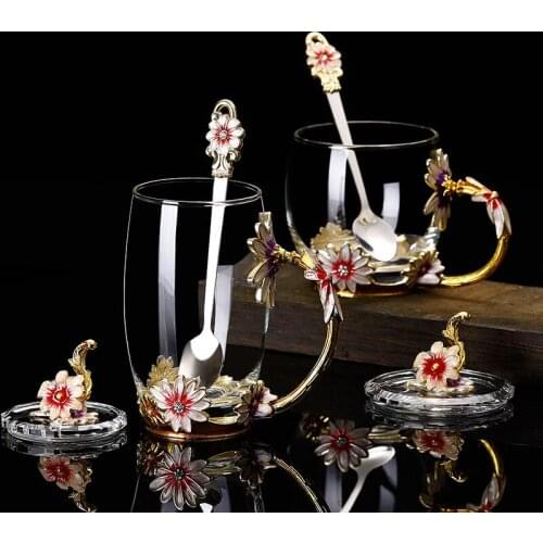 Luxury Creative Designer Special Transparent Crystal Carve patterns Glass Cup For water tea Home Drinking Ware wedding gift