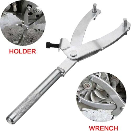 28cm Motorcycle ATV Scooter Spanner Wrench Variator Flywheel Clutch Holder Remover Puller Tool