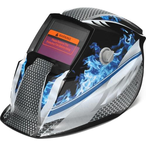 Solar Auto Darkening Welding Helmet Welder Mask Grind Protective Shield