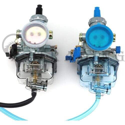 High quality Transparent lid PZ 26 27 30 mm 2T 4T For Keihin Mikuni Carburador With Power Jet For Yamaha Suzuki Honda 75cc-150cc