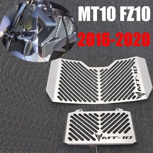 For Yamaha MT-10 MT10 MT 10 2016-2017 Motorcycle Radiator Grille Guard Grill Cover Protector Oil Cooler Cooling Cover Protection
