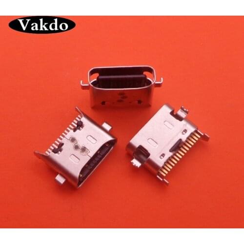 30pcs/lot Micro USB Charging Port Jack socket charger Connector dock For Samsung A20S A207F A 20S A20 S
