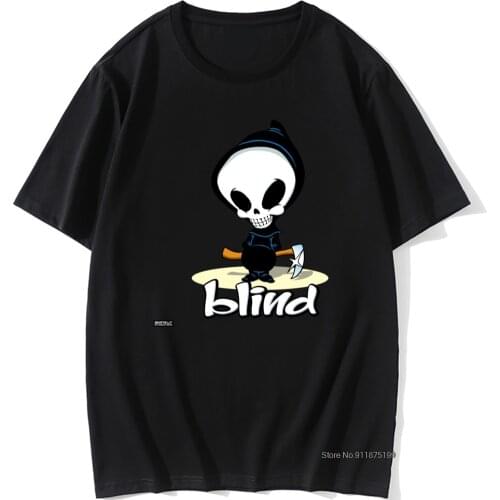 2021 Awesome Tshirt Mens Blind Ghost Skateboards T Shirt Cool Graphic Gift Top T-Shirts Popular Tops & Tees Formal Sweatshirt