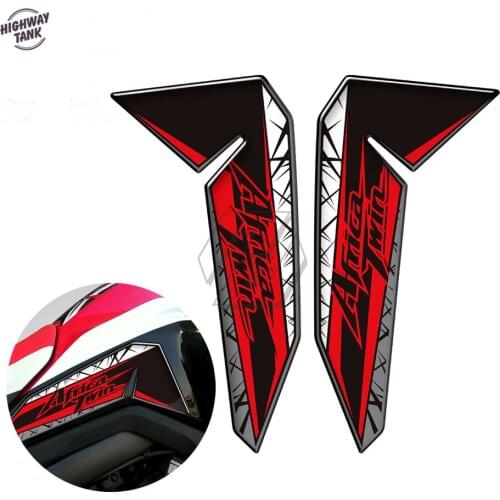 3D Motorcycle Side Tank Pad Protection Decals Case for Honda Africa Twin 2016-2019
