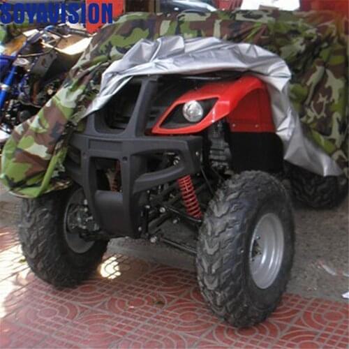Universal ATV Cover All Terrain Vehicle Beach motorcycle Protect Waterproof Anti-UV Dustproof ATV Quad Cover Polaris RZR TURBO