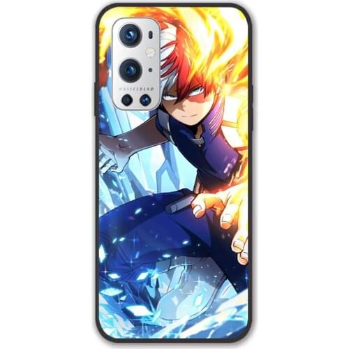 For Oneplus Shoto Todoroki Black TPU Border Oneplus Case