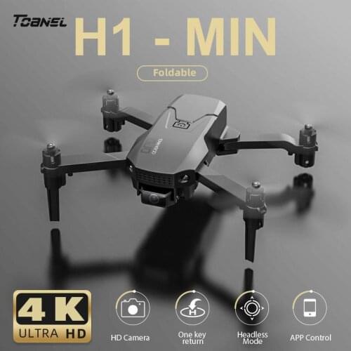 New H1 Mini Drone 4K HD Professional Camera WiFi FPV Visual Transmission Air Pressure Height Maintain Foldable RC Quadcopter