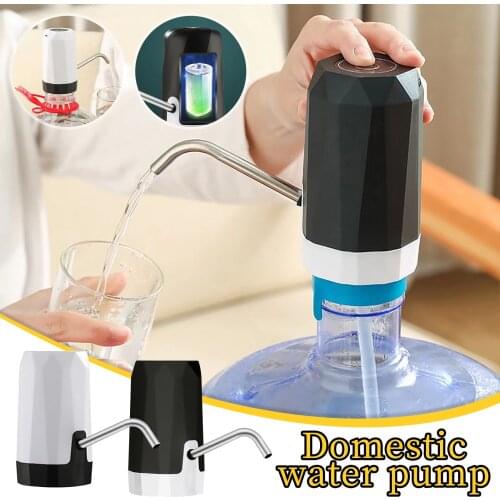 Electric Water Dispenser Portable Gallon Drinking Bottle Switch Smart Wireless Water Pump Water Treatment Devices With Light