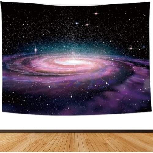 Space Galaxy Star dot pattern tapestry wall blanket Planet astronaut dream home bedroom decoration