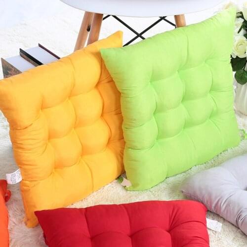 HOT Square Chair Cushion Non-Slip Comfortable Warm Seat Floor Cushion Pillow For Home Office