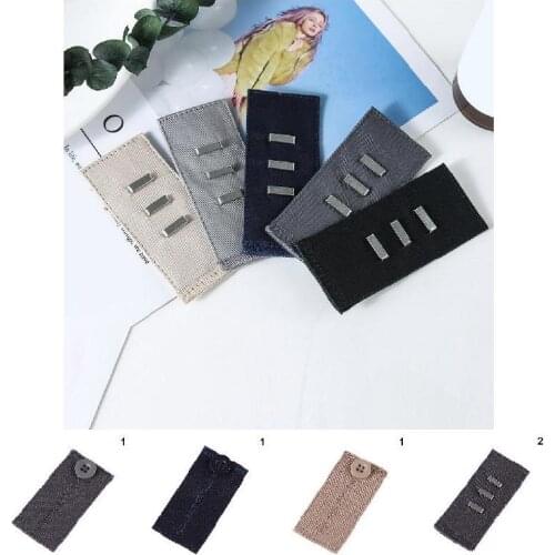 Hot Pants Waist Extender Button for Men Women with Gold Finished Metal Button DIY Waist Adjustment Buttons DIY Apparel Sewing